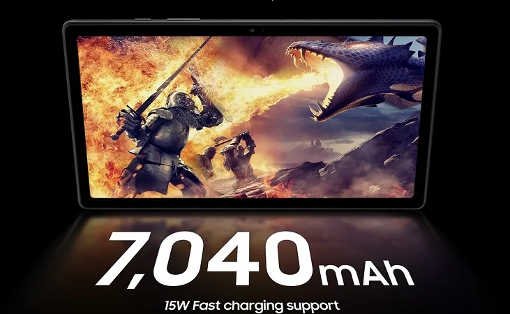 Battery Poster of Samsung Galaxy Tab A7 (2020)