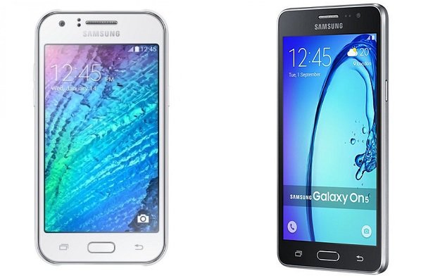 Galaxy On5 vs J5