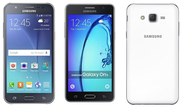 Samsung Galaxy J Series vs Galaxy On Series