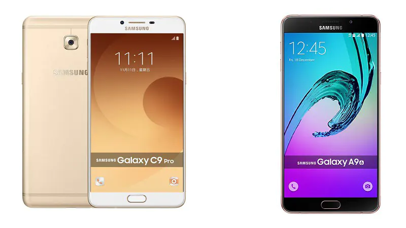 Samsung Galaxy C9 Pro vs Samsung Galaxy A9 Pro