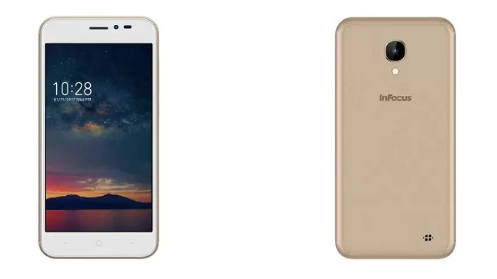 Infocus A2 in Champagne Gold Color