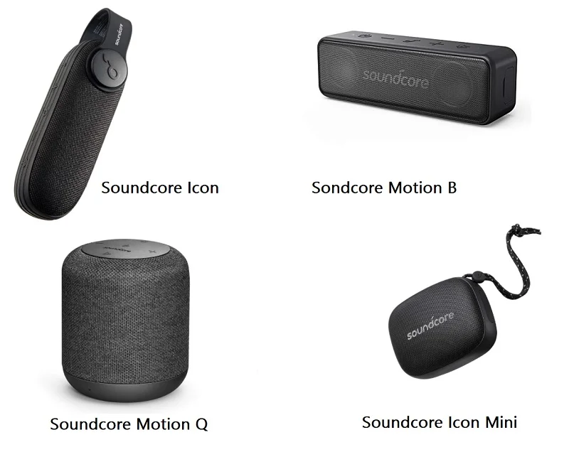 Soundcore Bluetooth Speakers