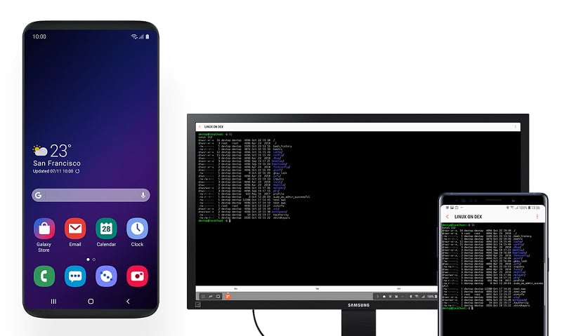 Samsung Galaxy Note 9 bringing Linux on Dex and One UI