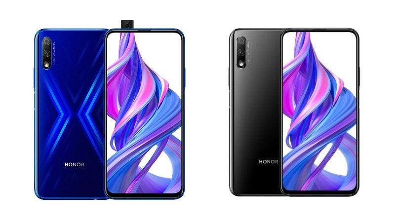 Honor 9X Models with Pop-up camera