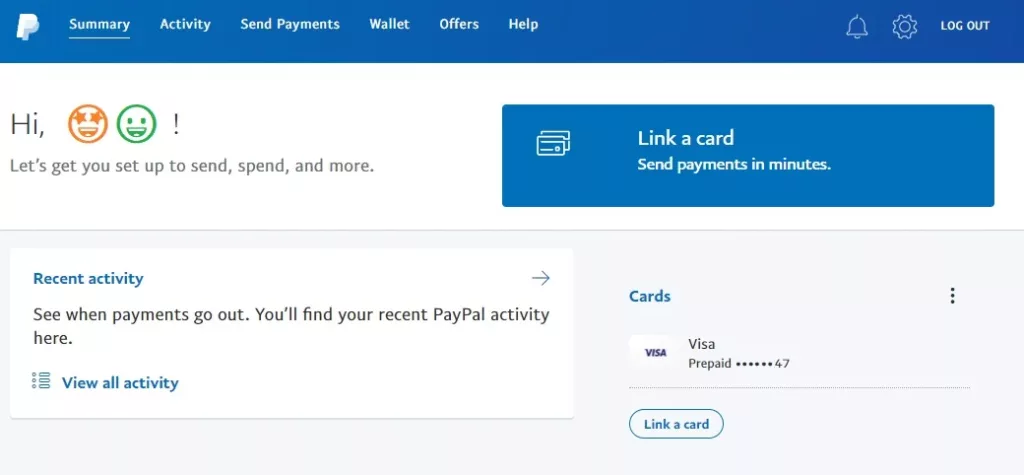 Paypal Nepal Homepage Screenshot 2020