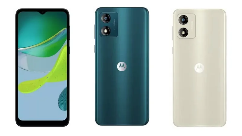 Render models of Motorola Moto E13