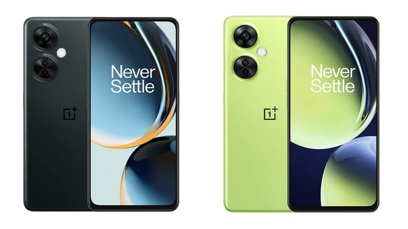 Pastel Lime and Chromatic Gray models of OnePlus Nord CE 3 Lite